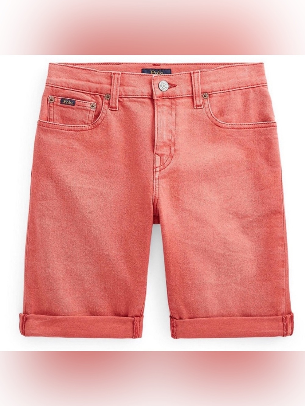 Polo Ralph Lauren Sullivan Slim Stretch Dell Red Denim Short